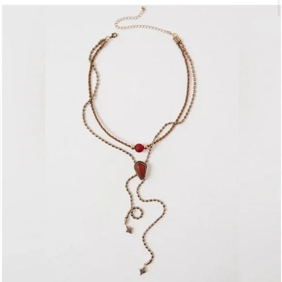 FREE PEOPLE Catch Me Bolo Necklace - Picture 2 of 6